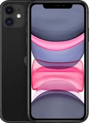 Смартфон apple iphone 11 256gb black, гарантія 12 міс. refurbished