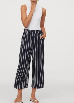 Брюки-кюлоты h&m