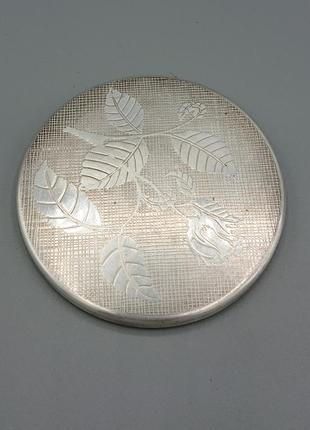 Старинная посеребренная подставка silver plated england