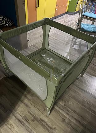 Манеж carrello grande зелений