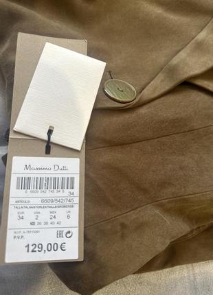 Елегантна сукня-блейзер massimo dutti розмір 343 фото