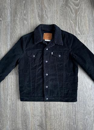 Куртка шерпа levi’s sherpa trucker jacket