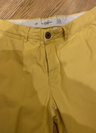 Брюки h&m желтые3 фото