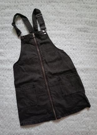 Джинсовый комбинезон pull & bear