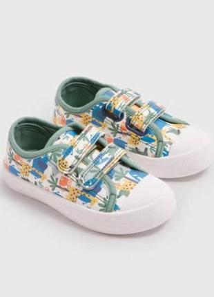 Кеди мокасини тапочки для хлопчика текстиль літо matalan великобританія