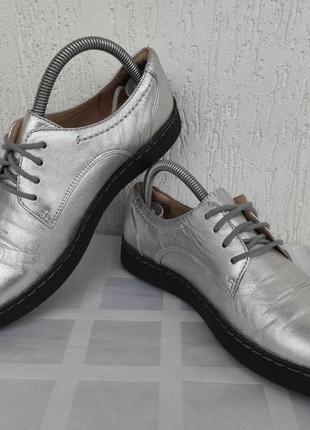 Туфли кожанние демисезонние clarks сollection cushion soft р.37