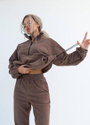 Женский флисовый костюм