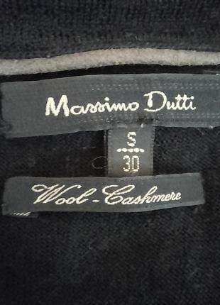 Вовняний кардиган massimo dutti 4