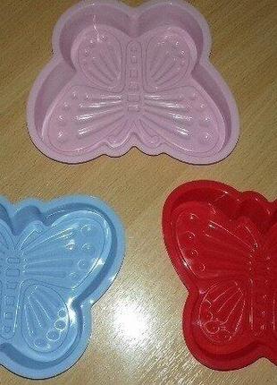 Форма для выпечки силиконовая бабочка