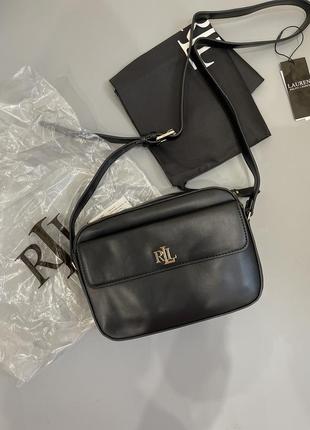 Кожаная сумка ralph lauren оригинал