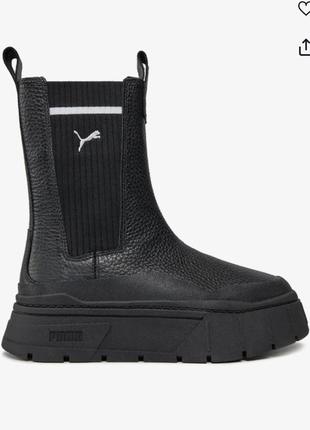 Ботинки ботинки челси черные puma mayze stack chelsea casual
