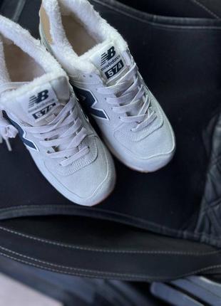 Женские кроссовки зимние 1950 баланс New Balance 997H Black Met Raw Cashew, мужские кроссовки зимние с мехом9 фото