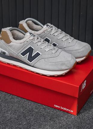 Женские кроссовки зимние 1950 баланс New Balance 997H Black Met Raw Cashew, мужские кроссовки зимние с мехом10 фото