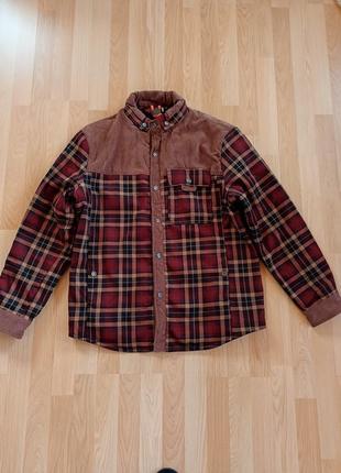 Куртка рубашка утепленная мужская