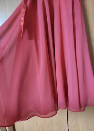 Платье коралловое 3