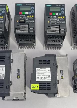 Частотний перетворювач siemens sinamics v20 6sl3210 0.37квт, 0,55квт. 1,5квт.