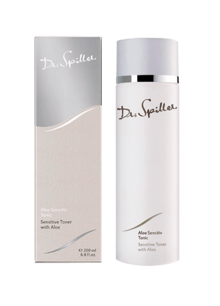 Тонік для чутливої шкіри dr. spiller sensitive toner with aloe, 200 мл