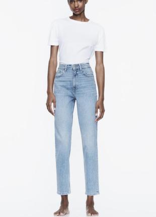Джинси mom fit zara 38