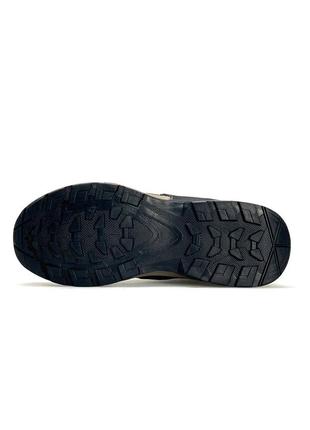 ❄️ мех! кроссовки мужские salomon quest 4#x brown fur ❄️8 фото