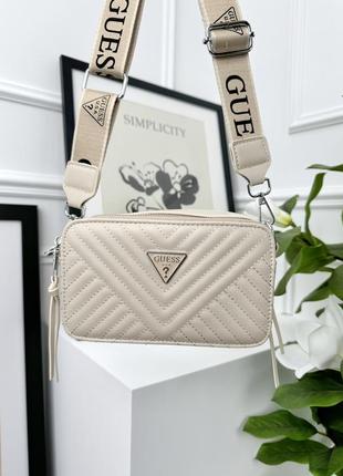 Сумка guess 4g стегана🔥