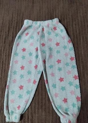 Брюки махровые