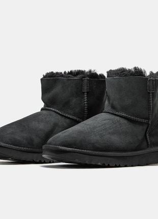 Замшевые угги Careena ugg classic mini zip5 фото