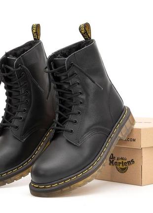 Ботинки зимние мех dr. martens