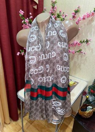 Легенький шарф-шаль gucci