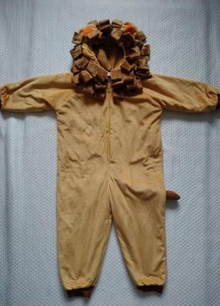 Карнавальный костюм лев на 3-5 лет