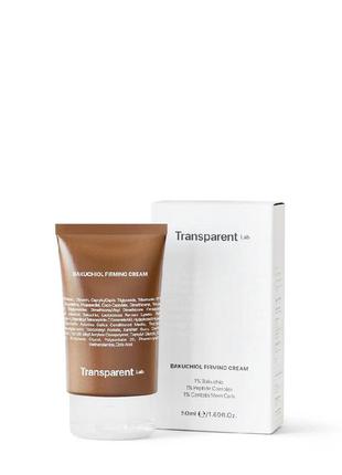 Зміцнювальний крем для обличчя transparent lab bakuchiol firming cream 50 мл
