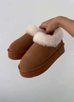 Женские угги ugg slippers platform ginger зима v / smb6 фото