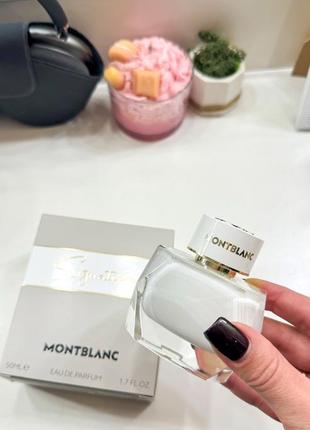 Montblanc signature