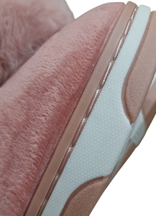 Капці пухнасті,з помпоном та вушками 🐰7 фото