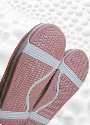 Капці пухнасті,з помпоном та вушками 🐰6 фото