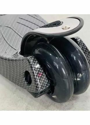 Самокат scooter с подсветкой колес для девочки и мальчика4 фото
