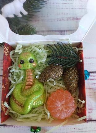 Новорічний набір мила ручної роботи