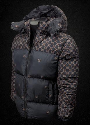 Зимняя мужская куртка gucci