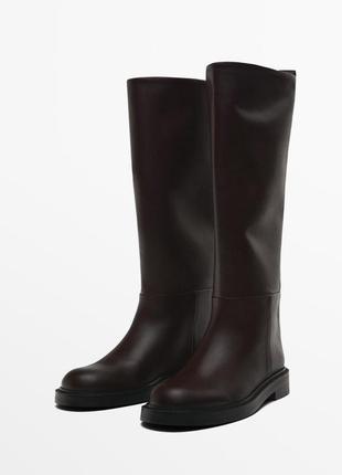 Чоботи труби massimo dutti