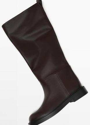 Чоботи труби massimo dutti