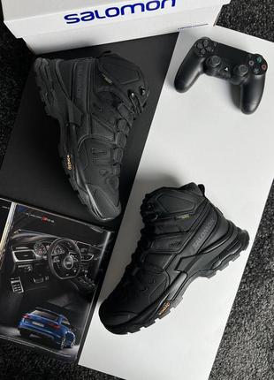 Мужские кроссовки salomon quest 4#x black fur