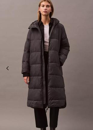 Длинное пальто calvin klein