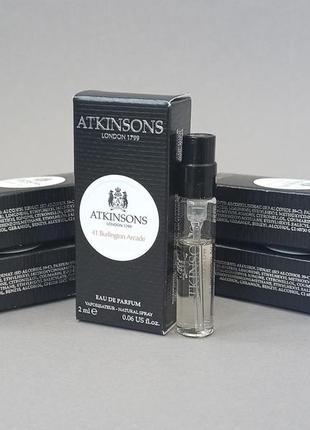 Atkinsons 41 burlington arcade пробник унисекс (оригинал)