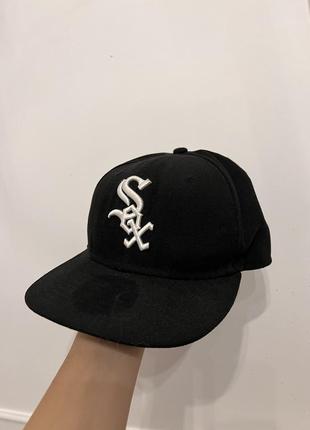 Бейсболка/кепка бейсболка vintage chicago white sox new era authentic diamond collection hat cap