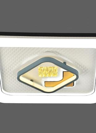 Люстра стельова світлодіодна valeso h-023 56w квадратна