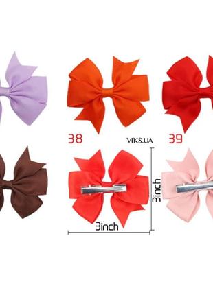 Заколка для волос с бантиком4 фото