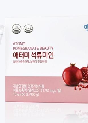 Гранатове желе в стіках . atomy pomegranate beauty . 60 шт атомі корея