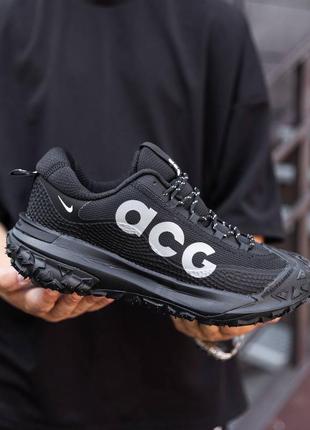 Кроссовки nike acg mountain fly 2 gore-tex black white