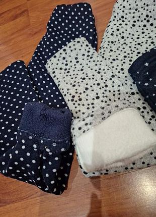 Лосіни - легінси, зимові штани на дівчинку