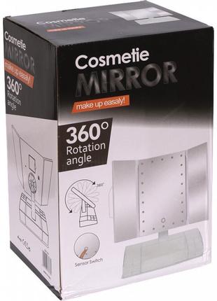 Дзеркало для макіяжу с led підсвіткою xw-081  110668