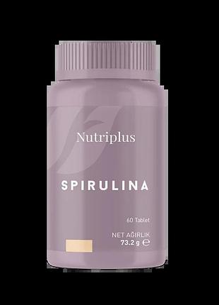 Диетическая добавка спирулина nutriplus farmasi (фармаси), 60 капсул